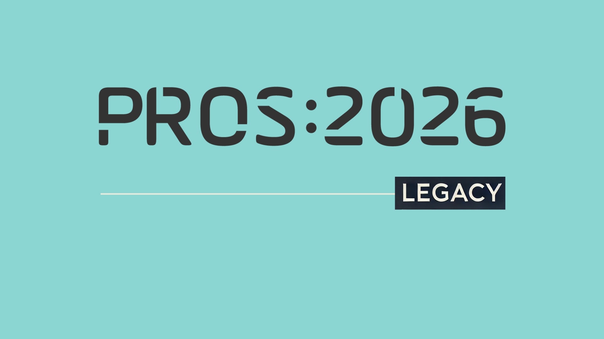PROS 2026 Conference Tickets