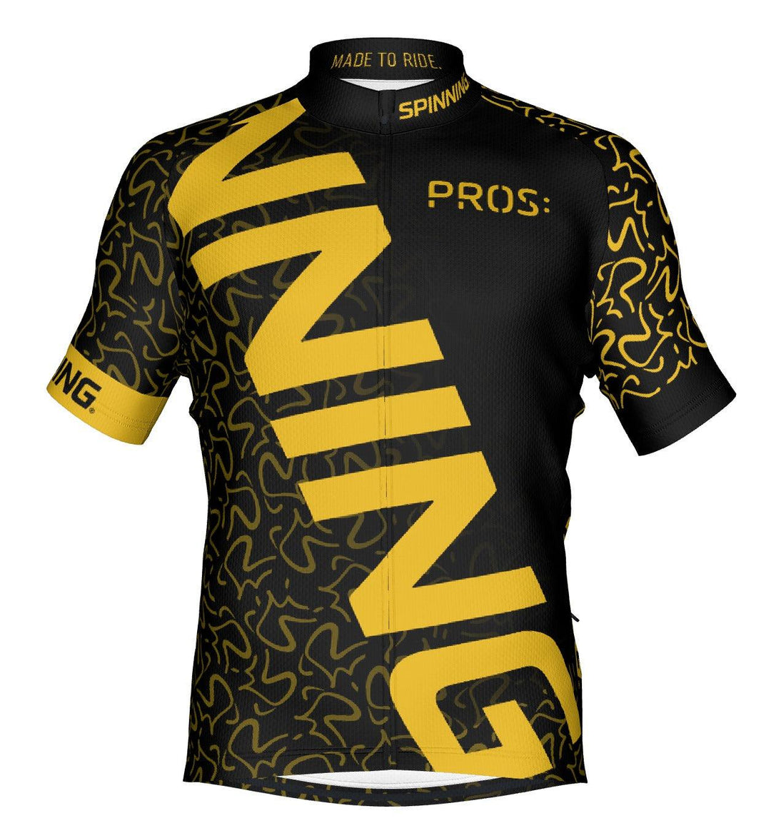 Pure Gold Spinning® Cycle Jersey - Athleticum Fitness