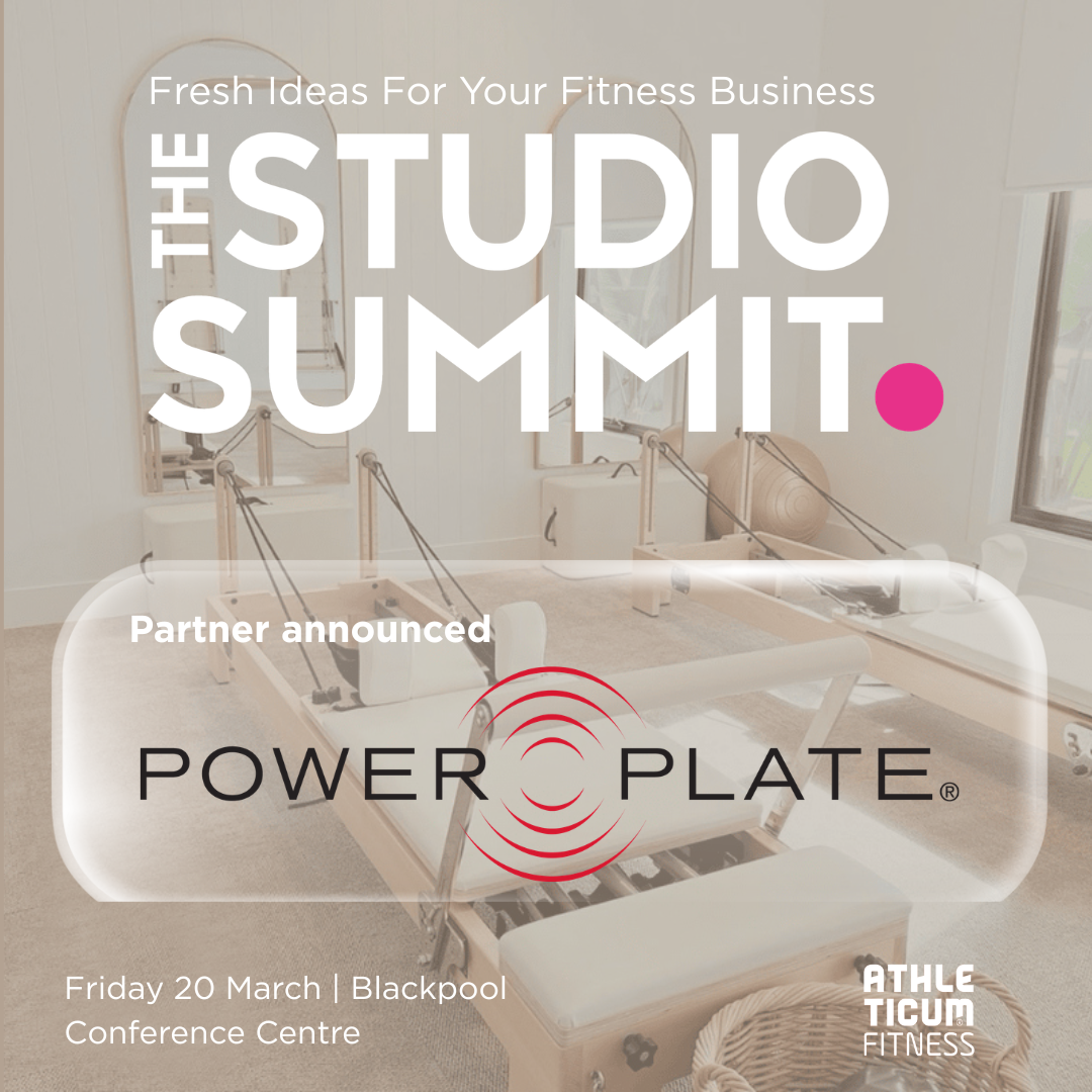 Power Plate® teams up with the PROS Group Fitness Conference and The Studio Summit from 20th March in Blackpool