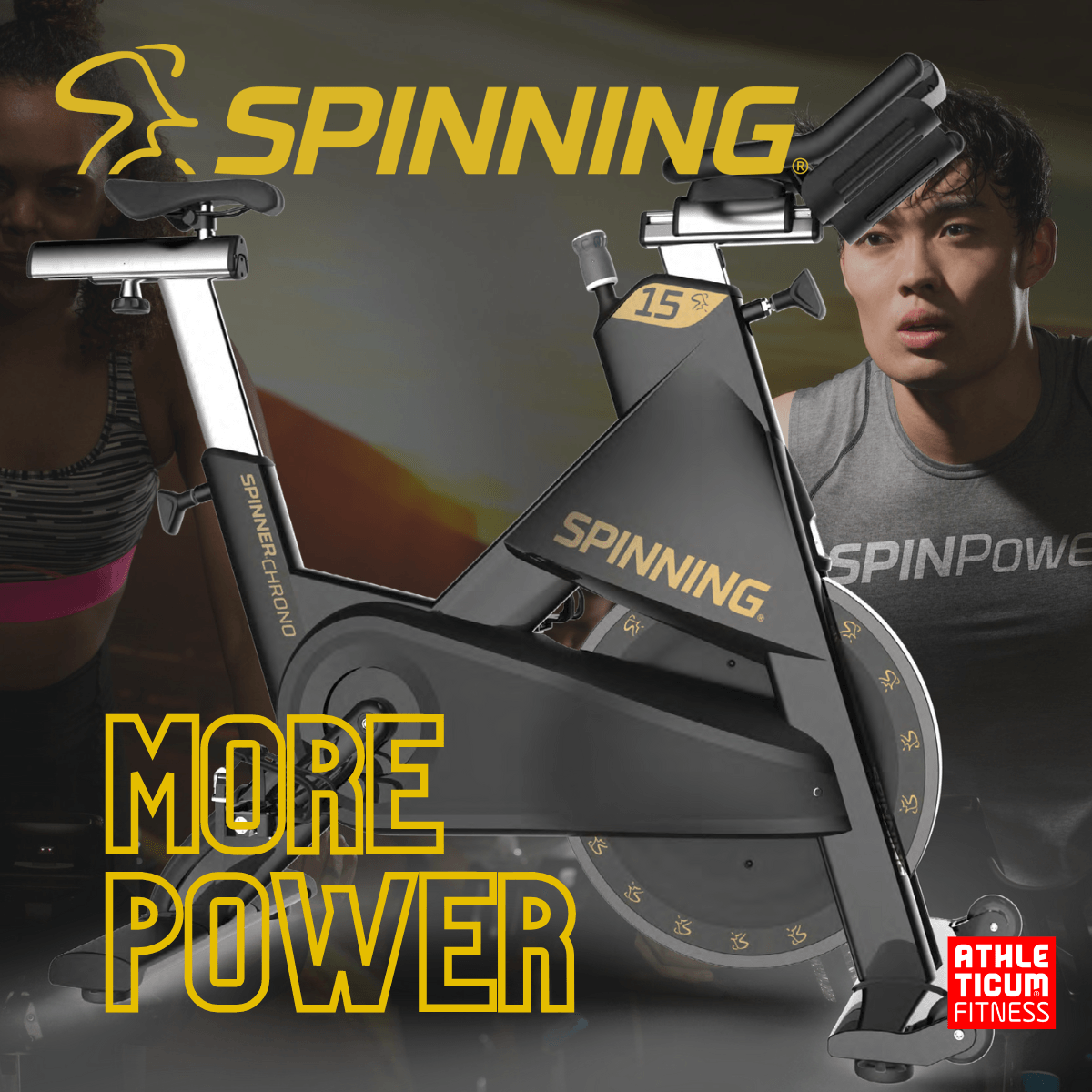 Spinning® launches new Rage of Power Bikes and more! - Athleticum Fitness