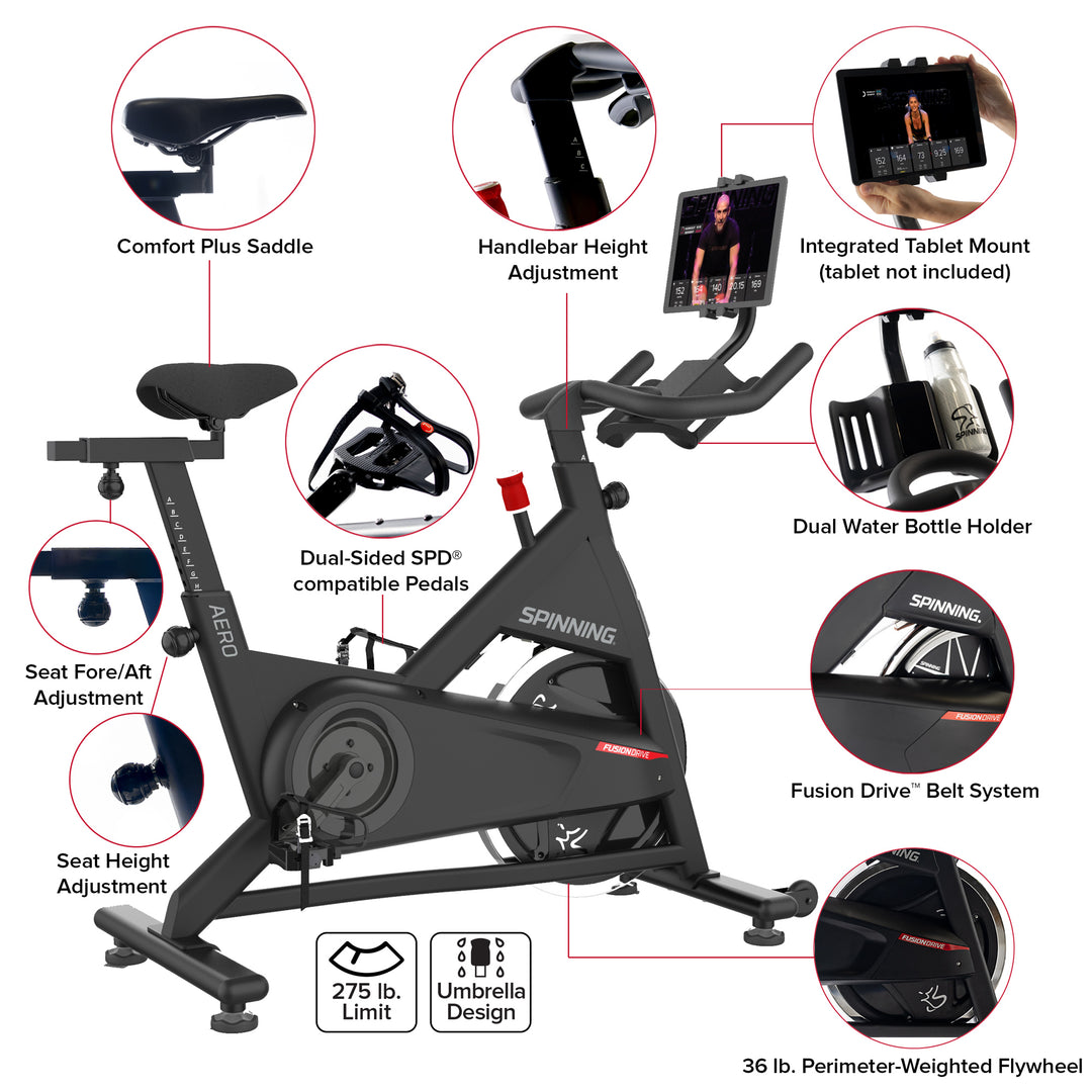 Aero Connected SPINNER® Home Bike