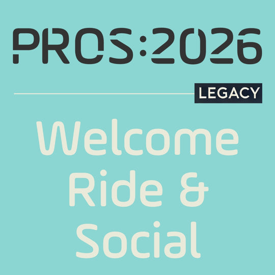 PROS 2026 Welcome Ride & Social Ticket | Thursday 19 March
