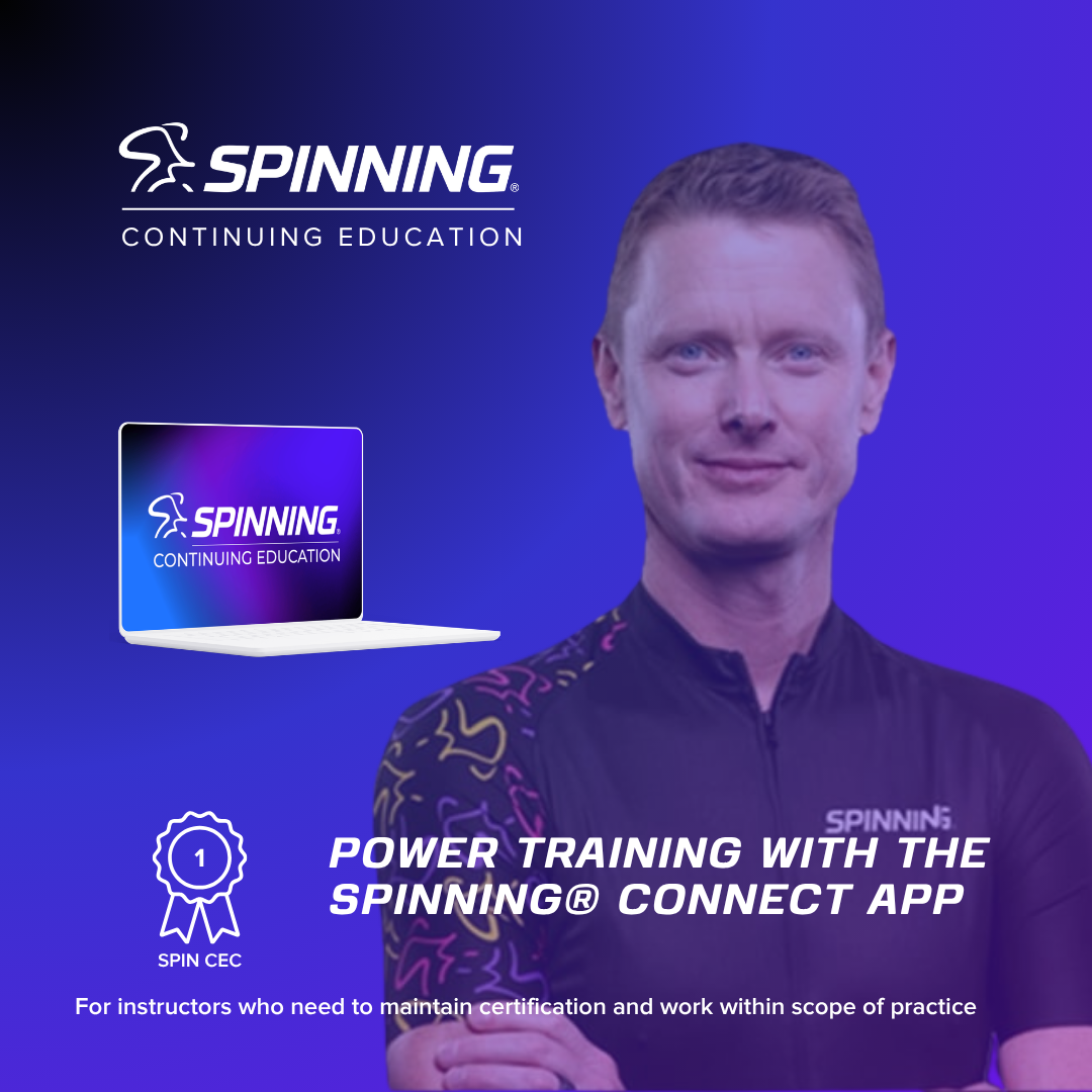 Power Training with the Spinning® Connect App