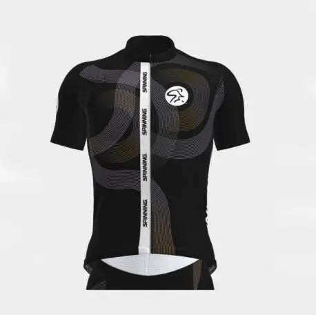 Spinning® Team Geometric Unisex Short-Sleeve Jersey | Italian Cycling Jersey