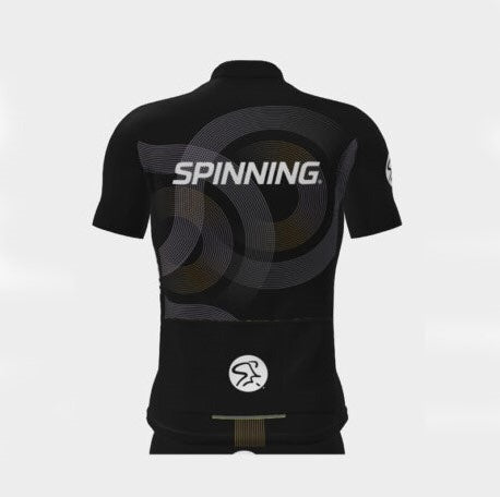 Spinning® Team Geometric Unisex Short-Sleeve Jersey | Italian Cycling Jersey