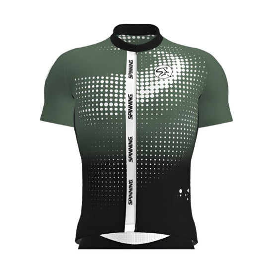 2023 Spinning® Team Green Mens Short-Sleeve Jersey